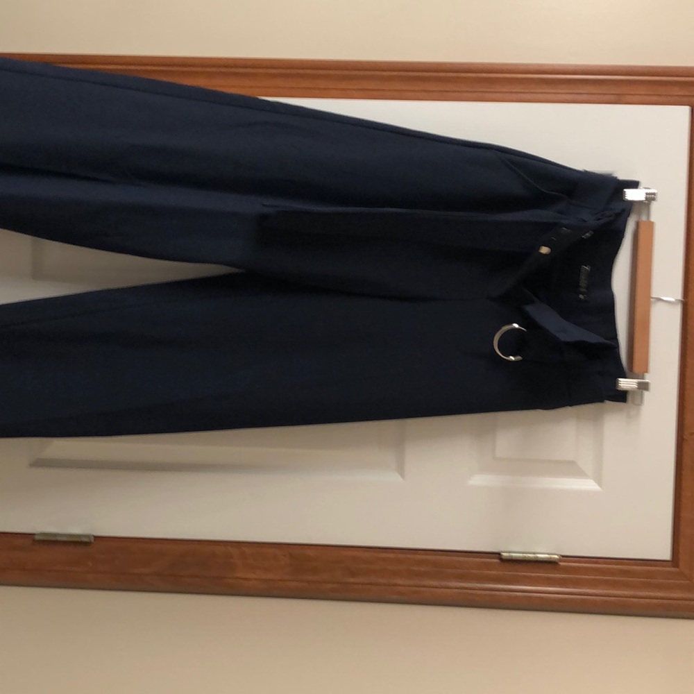 Wide leg high waisted pant